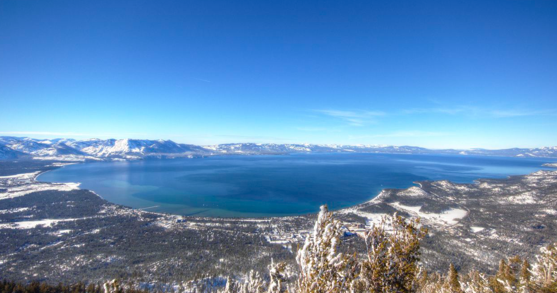 Lake Tahoe From Top Of Heavenly